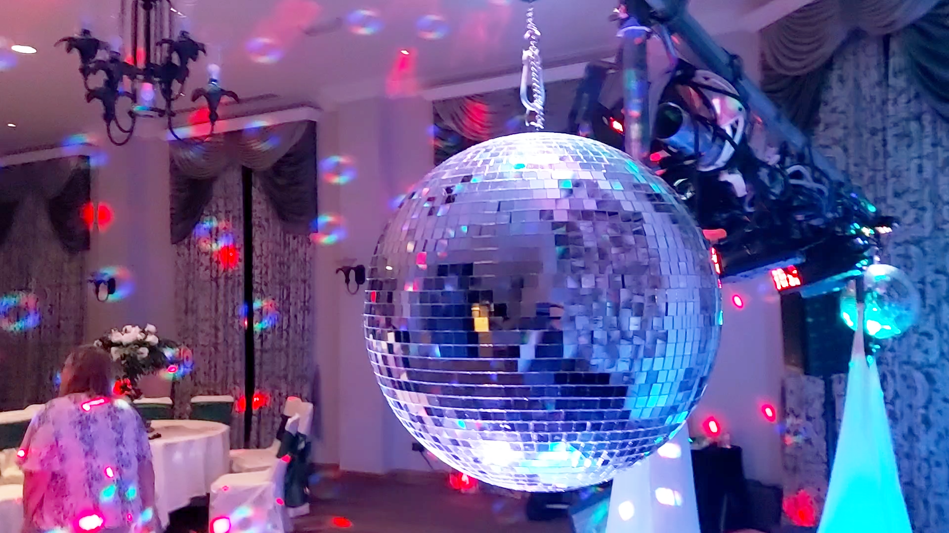 Stylish Wedding Reception Disco