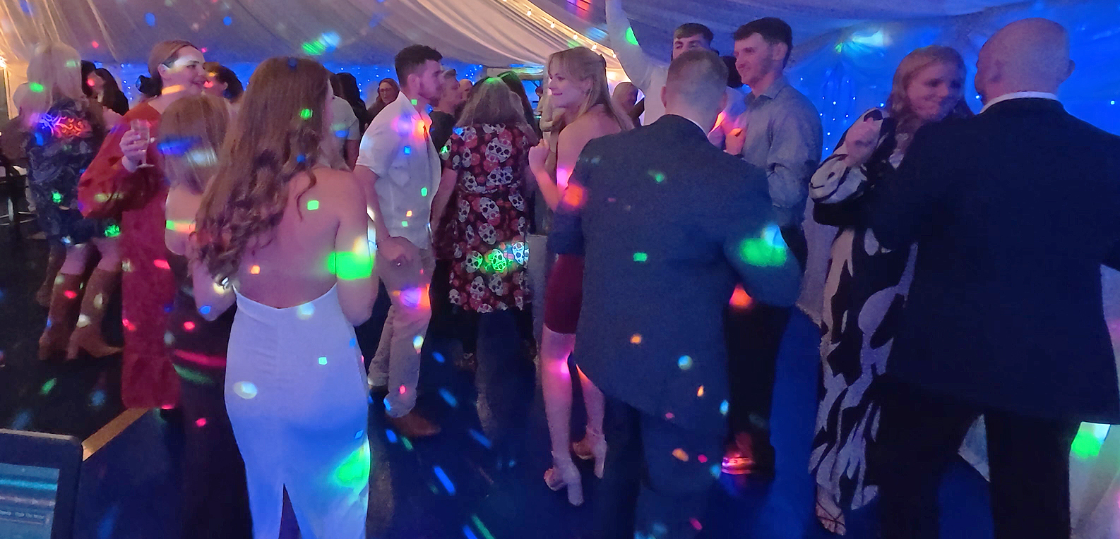 Packed Dance Floor Crowd Atmosphere