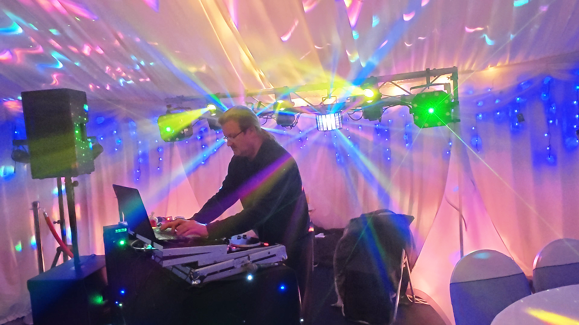 Stylish Wedding Reception Disco