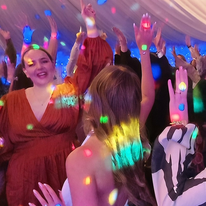 Stylish Wedding Reception Disco